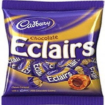 CHOCOLAIRS ECLAIRS PACK, 58 X 2 Rs